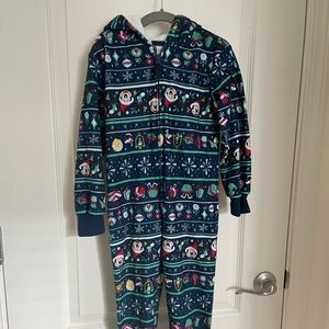 Disney Holiday onesie/pajama